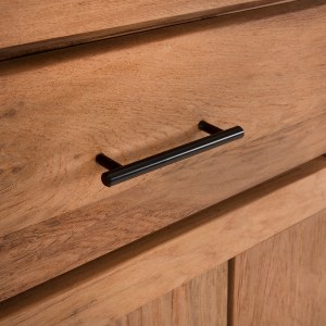 71576 ΜΠΟΥΦΕΣ GRAYSON HM9802 ΑΝΑΚΥΚΛΩΜΕΝΟ ΞΥΛΟ TEAK ΣΕ ΦΥΣΙΚΟ 220x50x90Υεκ.