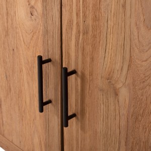 71576 ΜΠΟΥΦΕΣ GRAYSON HM9802 ΑΝΑΚΥΚΛΩΜΕΝΟ ΞΥΛΟ TEAK ΣΕ ΦΥΣΙΚΟ 220x50x90Υεκ.