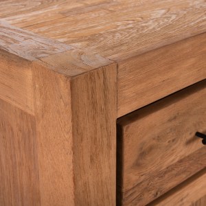 71576 ΜΠΟΥΦΕΣ GRAYSON HM9802 ΑΝΑΚΥΚΛΩΜΕΝΟ ΞΥΛΟ TEAK ΣΕ ΦΥΣΙΚΟ 220x50x90Υεκ.