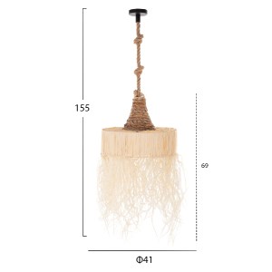 71607 ΣΕΤ ΦΩΤΙΣΤΙΚΟ ΟΡΟΦΗΣ ΚΡΕΜΑΣΤΟ HM11921 ΣΧΟΙΝΙ ΚΑΙ ΙΝΕΣ ΦΟΙΝΙΚΑ Φ41Χ155Υεκ.