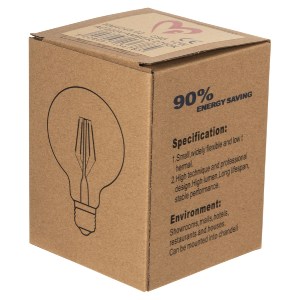 71640 ΛΑΜΠΤΗΡΑΣ GLOBO LED FILAMENT 12W E27 3000K ΧΡΥΣΟ HM4049.02