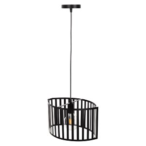 71717 ΦΩΤΙΣΤΙΚΟ ΟΡΟΦΗΣ ΚΡΕΜΑΣΤΟ HM4113 ΜΑΥΡΟ ΜΕΤΑΛΛΟ 34x23x121Υεκ.