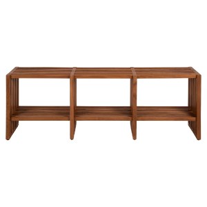 71740 ΚΟΝΣΟΛΑ TV NYA HM9831 ΜΑΣΙΦ ΞΥΛΟ TEAK ΣΕ ΦΥΣΙΚΟ ΧΡΩΜΑ 130x29,5x46Υ εκ.