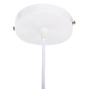 71766 ΦΩΤΙΣΤΙΚΟ ΟΡΟΦΗΣ ΚΡΕΜΑΣΤΟ HM4165.02 ΜΕΤΑΛΛΙΚΗ ΣΦΑΙΡΑ ΛΕΥΚΟ-ΠΟΡΤΟΚΑΛΙ Φ20x118Υεκ.