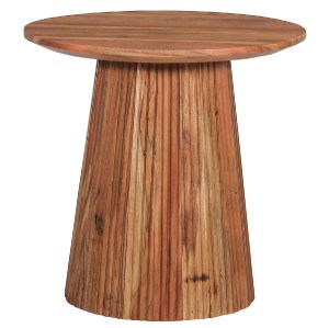 71787 ΒΟΗΘΗΤΙΚΟ ΤΡΑΠΕΖΑΚΙ ΣΤΡΟΓΓΥΛΟ GROOT HM9698 ΜΑΣΙΦ ΑΚΑΚΙΑ- ΦΥΣΙΚΟ Φ45x44Υεκ.