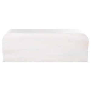 71803 ΕΠΙΠΛΟ ΤΗΛΕΟΡΑΣΗΣ HANDYR HM9704 ΜΑΣΙΦ ΞΥΛΟ MANGO ΣΕ ΛΕΥΚΟ 130x40x45Yεκ.