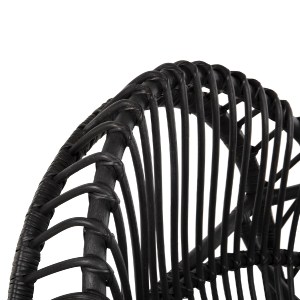 71853 ΠΟΛΥΘΡΟΝΑ ENTROPY HM9840.03 ΦΥΣΙΚΟ RATTAN ΜΕ ΜΑΞΙΛΑΡΙ-ΜΑΥΡΟ 80x97x85Υεκ.