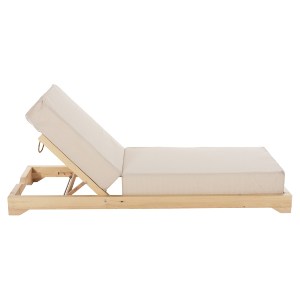 71982 ΞΑΠΛΩΣΤΡΑ IKARIA ΜΕ ΠΟΔΙ HM10623.02 ΠΕΥΚΟ ΣΕ ΦΥΣΙΚΟ-ΜΠΕΖ TEXTILEΝΕ-ΜΑΞΙΛΑΡΙ 20εκ.