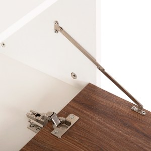 71993 ΠΑΠΟΥΤΣΟΘΗΚΗ 3ΘΕΣΕΩΝ MIRABELL HM8938.11 ΜΕΛΑΜΙΝΗ ΣΕ ΚΑΡΥΔΙ-ΛΕΥΚΟ 90Χ30Χ93Yεκ.