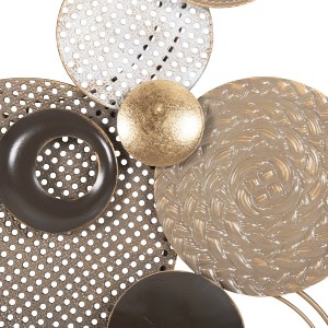 72169 ΔΙΑΚΟΣΜΗΤΙΚΟ ΤΟΙΧΟΥ HM4215 ΜΕΤΑΛΛΟ ΣΕ ΓΗΙΝΑ ΧΡΩΜΑΤΑ 60x5x122 εκ.