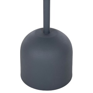 72193 ΤΡΑΠΕΖΙ ΒΟΗΘΗΤΙΚΟ ΣΤΡΟΓΓΥΛΟ DELBEL HM4261.05 ΜΕΤΑΛΛΟ ΜΠΛΕ ΣΚΟΥΡΟ Φ39,5x53,5Υ εκ.