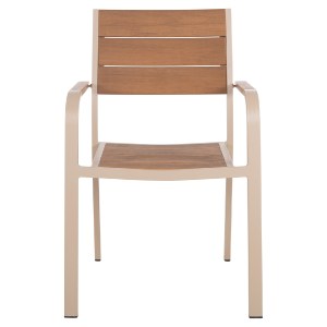 72309 ΠΟΛΥΘΡΟΝΑ ΑΛΟΥΜΙΝΙΟΥ SAGA HM5127.04 ΣΑΜΠΑΝΙ ΜΕ POLYWOOD 55x52x86Yεκ.