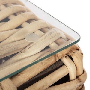 72327 ΣΕΤ ΣΑΛΟΝΙ 4ΤΜΧ TROPEL HM11940 ΦΥΣΙΚΟ RATTAN-2ΘΕΣΙΟΣ ΚΑΝΑΠΕΣ-2 ΠΟΛΥΘΡΟΝΕΣ-ΤΡΑΠΕΖΙ