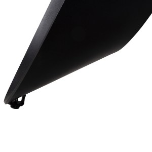 72641 ΤΡΑΠΕΖΙ ΣΤΡΟΓΓΥΛΟ ZOD HM9852.03 ΓΚΡΙ ΜΑΡΜΑΡΟ ΚΕΡΑΜΙΚΟ TOP-ΜΑΥΡΑ ΜΕΤΑΛ.ΠΟΔΙΑ Φ135x74Υεκ