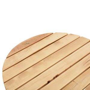 72676 ΤΡΑΠΕΖΙ ΣΚΗΝΟΘΕΤH ΛΗΜΝΟΣ HM5653.02 ΟΞΙΑ ΕΜΠOΤΙΣΜΟΣ ΦΥΣΙΚΟ Φ60Χ76Υεκ.