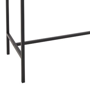 72783 ΣΕΤ ΤΡΑΠΕΖΑΡΙΑ ΜΠΑΡ 5ΤΜΧ BOXY HM9882.01 ΜΑΥΡΟ ΜΕΤΑΛΛΟ-ΜΕΛΑΜΙΝΗ ΣΕ SONAMA