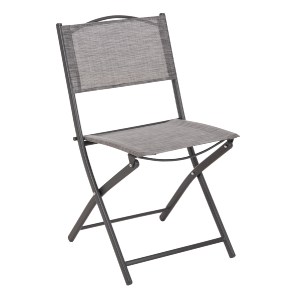 72942 ΠΤΥΣΣΟΜΕΝΗ ΚΑΡΕΚΛΑ MAG HM5971.01 ΓΚΡΙ ΜΕΤΑΛΛΟ-ΓΚΡΙ TEXTILENE 45x51x81Υεκ.