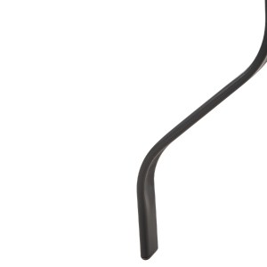 73009 ΤΡΑΠΕΖΙ ΜΠΑΡ ΤΕΤΡΑΓΩΝΟ FIGGY HM6066.01 ΜΕΤΑΛΛΙΚΟ ΓΚΡΙ-ΓΥΑΛΙ ΑΣΦΑΛΕΙΑΣ 60x60x100Υεκ