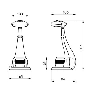 73066 ΠΑΙΔΙΚΟ ΦΩΤΙΣΤΙΚΟ ΓΡΑΦΕΙΟΥ LED BADOO ΓΑΤΑ HM4457.01 ΛΕΥΚΟ ABS-ΜΕ ΜΟΛΥΒΟΘΗΚΗ