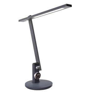 73074 ΦΩΤΙΣΤΙΚΟ ΓΡΑΦΕΙΟΥ LED BLAIN PRO HM4445.07 ΓΚΡΙ ΜΕΤΑΛΛΙΚΟ ΧΡΩΜΑ Φ19x49,9Υεκ.