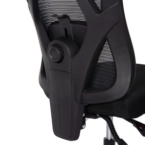 73229 ΚΑΡΕΚΛΑ ΓΡΑΦΕΙΟΥ MEXER HM1195.01 ΜΑΥΡΟ MESH-PP ΒΑΣΗ 68x70x136Υεκ.