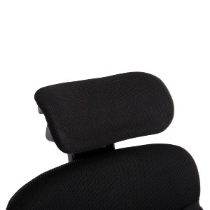73231 ΚΑΡΕΚΛΑ ΓΡΑΦΕΙΟΥ CRONER HM1196.01 ΜΑΥΡΟ MESH-ΜΕΤΑΛ.ΒΑΣΗ 58x99x120Υεκ.