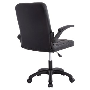73233 ΚΑΡΕΚΛΑ ΓΡΑΦΕΙΟΥ PORTIMA HM1197.01 ΜΑΥΡΟ PVC-ΣΚΕΛΕΤΟΣ & ΒΑΣΗ 69x57x97Υεκ.