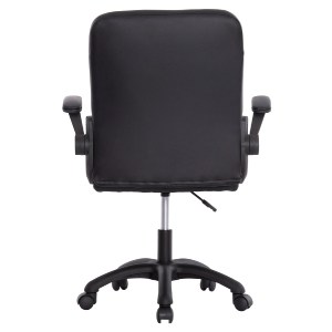 73233 ΚΑΡΕΚΛΑ ΓΡΑΦΕΙΟΥ PORTIMA HM1197.01 ΜΑΥΡΟ PVC-ΣΚΕΛΕΤΟΣ & ΒΑΣΗ 69x57x97Υεκ.