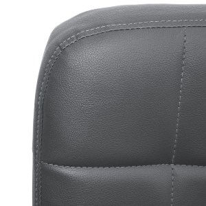 73234 ΚΑΡΕΚΛΑ ΓΡΑΦΕΙΟΥ PORTIMA HM1197.03 ΓΚΡΙ PVC-ΜΑΥΡΟΣ NYLON ΣΚΕΛΕΤΟΣ & ΒΑΣΗ 69x53x98Υεκ