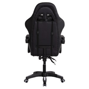 73251 ΠΟΛΥΘΡΟΝΑ GAMING DARREN HM1203.04 ΜΑΥΡΟ-ΛΕΥΚΟ PVC 58.5x100x120Υεκ.