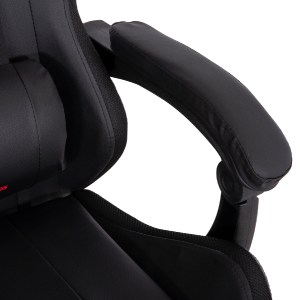 73253 ΠΟΛΥΘΡΟΝΑ GAMING DARREN HM1203.01 ΜΑΥΡΟ-ΚΟΚΚΙΝΟ PVC 58.5x100x120Υεκ.