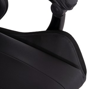 73253 ΠΟΛΥΘΡΟΝΑ GAMING DARREN HM1203.01 ΜΑΥΡΟ-ΚΟΚΚΙΝΟ PVC 58.5x100x120Υεκ.