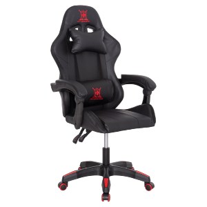 73253 ΠΟΛΥΘΡΟΝΑ GAMING DARREN HM1203.01 ΜΑΥΡΟ-ΚΟΚΚΙΝΟ PVC 58.5x100x120Υεκ.