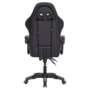 73255 ΠΟΛΥΘΡΟΝΑ GAMING LOOT HM1204 ΜΑΥΡΟ-ΠΡΑΣΙΝΟ PVC 60x60x120Υεκ.