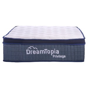 73290 ΣΤΡΩΜΑ DREAMTOPIA, σειρά PRIVILEGE HM660.90-200 POCKET SPRING ΜΕ ΑΝΩΣΤΡΩΜΑ 90X200x29Υεκ.