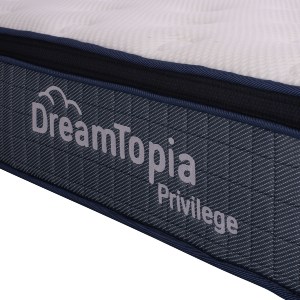 73290 ΣΤΡΩΜΑ DREAMTOPIA, σειρά PRIVILEGE HM660.90-200 POCKET SPRING ΜΕ ΑΝΩΣΤΡΩΜΑ 90X200x29Υεκ.