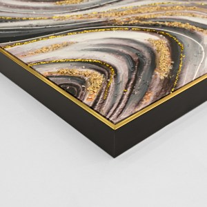 73355 ΠΙΝΑΚΑΣ TOIXOY HM4561 ΜΕ ΚΟΡΝΙΖΑ ΜΠΕΖ-ΚΑΜΒΑΣ ΕΚΤΥΠΩΣΗ ABSTRACT 62x4,5x92Υεκ.