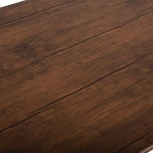 73435 ΣΕΤ ΤΡΑΠΕΖΑΡΙΑΣ 5ΤΜΧ PEARY HM9416.11 ΜΕΤΑΛΛΟ ΜΑΥΡΟ-MDF ΚΑΡΥΔΙ 110x60x74Yεκ.