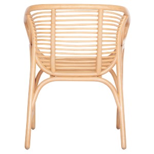 73480 ΠΟΛΥΘΡΟΝΑ MEL ΕΣΩΤ. ΧΩΡΩΝ HM9954.01 ΦΥΣΙΚΟ RATTAN 62x57,5x79,5Υεκ.