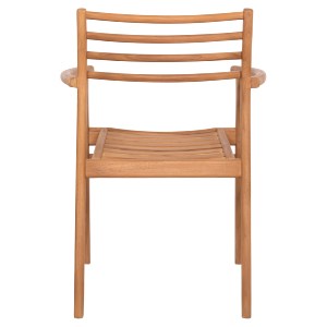 73484 ΠΟΛΥΘΡΟΝΑ MOOSEN HM9936 ΜΑΣΙΦ ΞΥΛΟ TEAK ΣΕ ΦΥΣΙΚΟ 59x60x78,5Υ