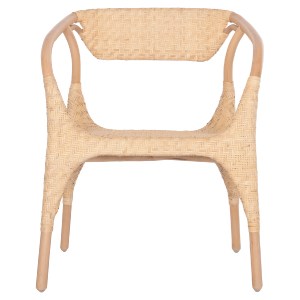 73486 ΠΟΛΥΘΡΟΝΑ GABE ΕΣΩΤ.ΧΩΡΩΝ HM9956.01 ΦΥΣΙΚΟ RATTAN 62x60x79Υεκ.