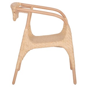 73486 ΠΟΛΥΘΡΟΝΑ GABE ΕΣΩΤ.ΧΩΡΩΝ HM9956.01 ΦΥΣΙΚΟ RATTAN 62x60x79Υεκ.