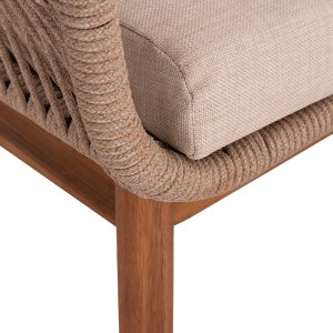 73505 ΣΕΤ ΣΑΛΟΝΙ ΕΞ.ΧΩΡΟΥ 4ΤΜΧ FRANKY HM6231 ΞΥΛΟ ΑΚΑΚΙΑΣ-ΜΕΤΑΛΛΟ-ΣΧΟΙΝΙ