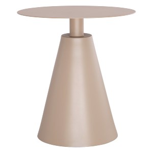 73513 ΤΡΑΠΕΖΑΚΙ ΒΟΗΘ. ΣΤΡΟΓΓΥΛΟ ΕΞ.ΧΩΡΟΥ SERA HM6270.03 ΚΑΠΟΥΤΣΙΝΟ ΑΛΟΥΜΙΝΙΟ Φ50x56Υεκ.