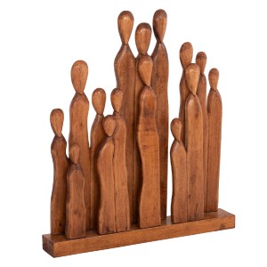 73526 ΕΠΙΤΡΑΠΕΖΙΟ ΔΙΑΚΟΣΜΗΤΙΚΟ PRIMATE HM4415 ΑΠΟ ΞΥΛΟ ΑΛΒΑΣΙΑΣ 68x10x76Υεκ.