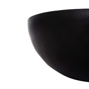 73539 ΔΙΑΚΟΣΜΗΤΙΚΟ ΤΡΑΠΕΖΙ ΣΑΛΟΝΙΟΥ BOWL Φ90X37,5Yεκ. ΜΑΥΡΟ ΜΕ ΞΥΛΟ ΑΚΑΚΙΑΣ HM8717.21