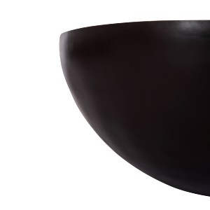 73540 ΔΙΑΚΟΣΜΗΤΙΚΟ ΤΡΑΠΕΖΙ ΣΑΛΟΝΙΟΥ BOWL Φ89,5X39Yεκ. RUSTY ΜΕ ΞΥΛΟ ΑΚΑΚΙΑΣ HM8717.22