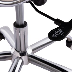 73542 ΚΑΡΕΚΛΑ ΓΡΑΦΕΙΟΥ BOSS ΔΙΕΥΘΥΝΤΟΥ HM1059.32 ΛΕΥΚΟ PU ΠΟΔΙ ΧΡΩΜΙΟΥ 53x57x109Υεκ.