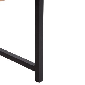 73552 ΡΑΦΙ ΠΑΓΚΟΥ ΚΟΥΖΙΝΑΣ BECKO HM18219.03 ΜΕΛΑΜΙΝΗ ΣΟΝΑΜΑ-ΜΑΥΡΟ ΜΕΤΑΛΛΟ 54.5x35x41Υεκ.