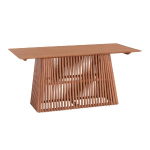 73557 ΤΡΑΠΕΖΙ ΤΡΑΠΕΖΑΡΙΑΣ ΟΡΘΟΓΩΝΙΟ FRANTZ HM9916 ΜΑΣΙΦ MINDI ΞΥΛΟ 160x79,5x76,5Yεκ.